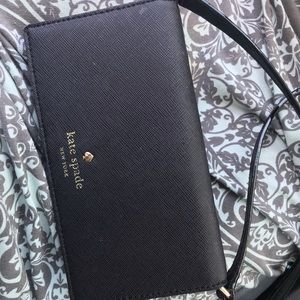 Kate Spade black mini cross body